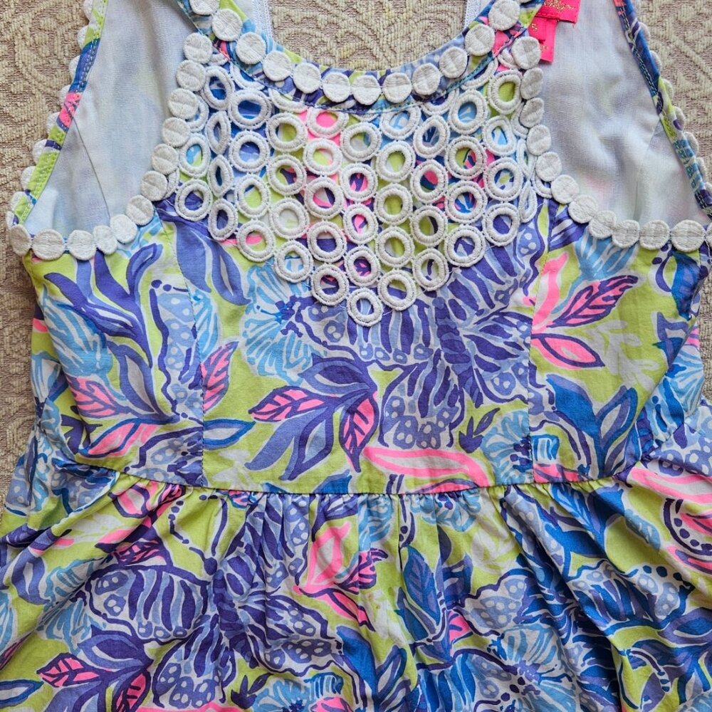 Girls Mini Classic Lilly Pulitzer Dress - Picture 2 of 6